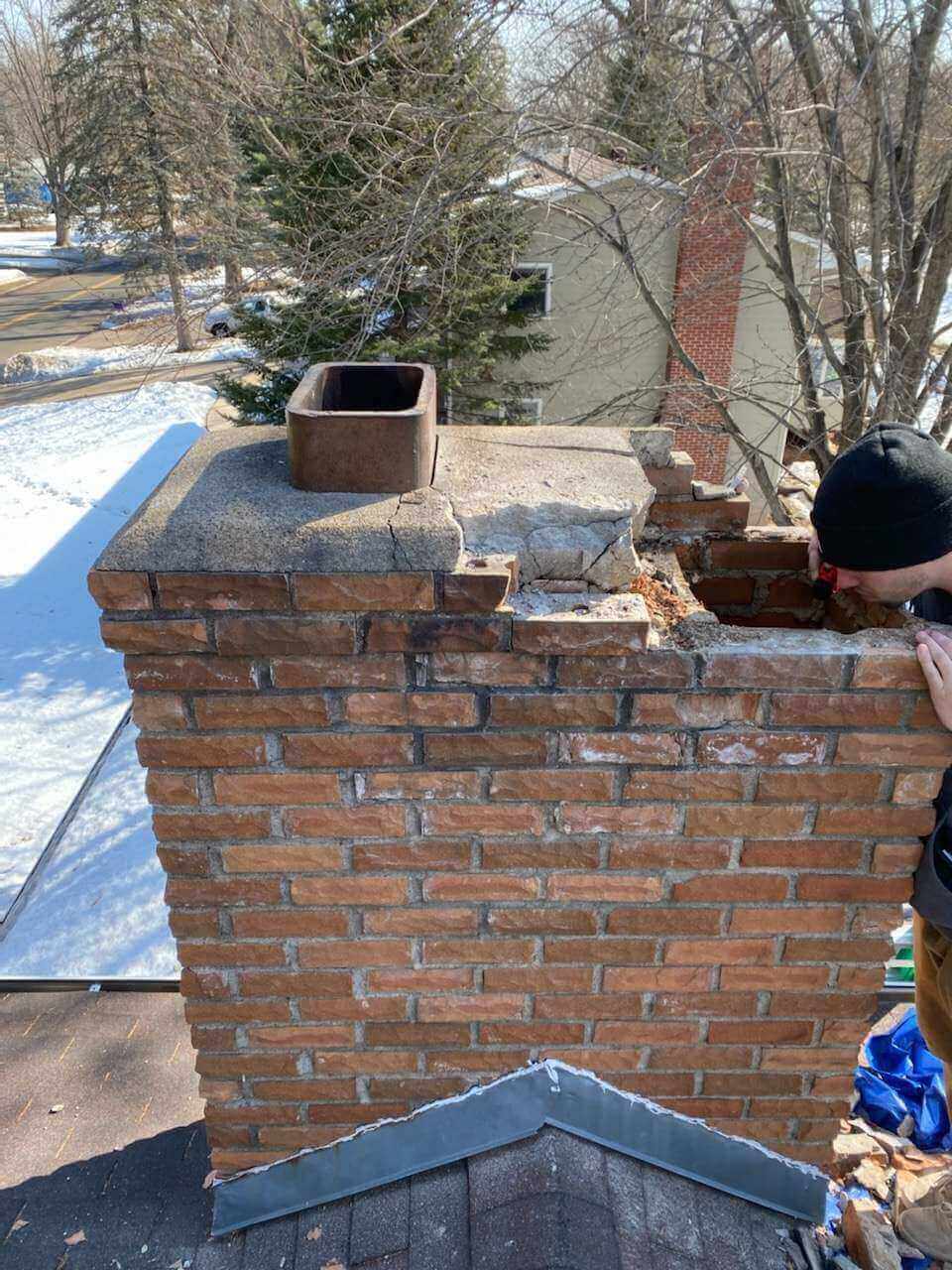 chimney repair minnetonka